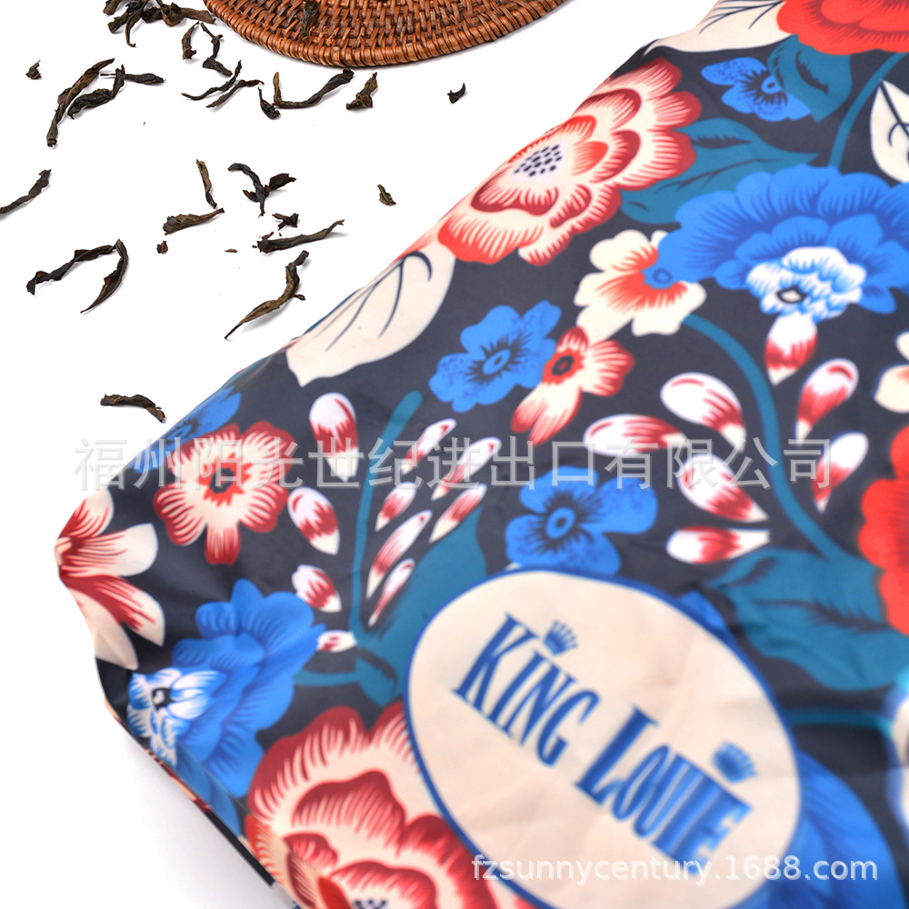 工廠定制花卉LOGO手提袋 商場活動與環(huán)保禮品新選擇